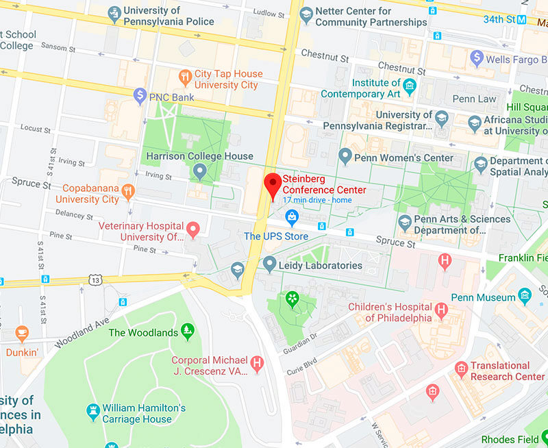 Philadelphia Google Map
